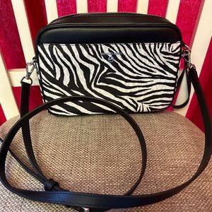 Michael Kors crossbody. Zebra print.